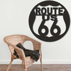Drewniany obraz ścienny U.S. ROUTE 66