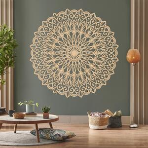 Drewniana mandala na ścianę – idealny obraz harmonii w przestrzeni | HELGA