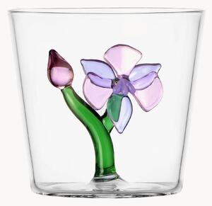 Ręcznie wykonana szklanka ze szkła borokrzemowego Botanica