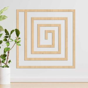 Drewniana dekoracja geometryczna - WOORTLE