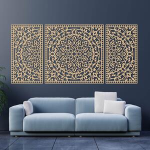 Drewniana dekoracja ścienna Mandala | FLOFER