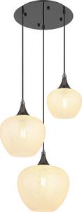 Globo Globo 15548-3HK - Żyrandol na lince MAXY 3xE27/40W/230V biały/antracyt GL7961