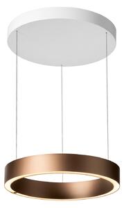Lampa Wisząca LOOM DESIGN, Velora, ściemnialny, brąz rdzawy, salon, aluminium, nowoczesny