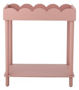 Różowa konsola z litego drewna sosnowego 40x60 cm Isola – Bloomingville
