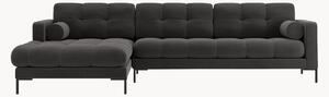 Sofa narożna o wyglądzie aksamitu Bali (5-osobowa)