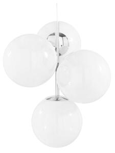 Tom Dixon - Globe Żyrandol Mini Opal/Silver