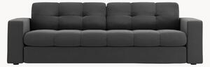 Sofa z weluru Yohan (3-osobowa)