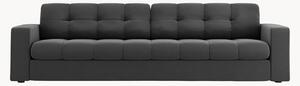 Sofa o wyglądzie aksamitu Yohan (3-osobowa)