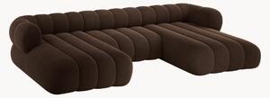 Panoramiczna sofa z aksamitu Koge (6-osobowa)