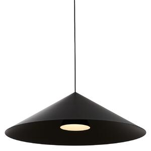 Lampa Wisząca LOOM DESIGN, Hanzu, ściemnialny, czarny, salon, aluminium, nowoczesny