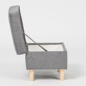MebleMWM Fotel USZAK 1 z podnóżkiem | Kolor do wyboru