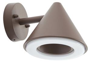 Zewnętrzna Lampa Lindby, Soran, brąz rdzawy, metal, nowoczesny