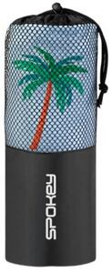 Ręcznik z kapturem SPOKEY Palms 70 x 175 cm Niebieski