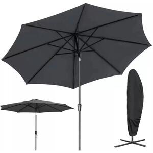 Ogrodowy parasol uchylny SUNNY 250 cm, grafitowy