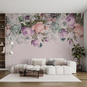 Fototapety Ściana kwiatowa, Fototapety Kwiaty, u39845v1 : Uwalls.pl