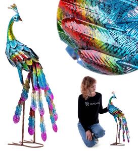 Figura ogrodowa Esson paw stalowa 78 cm