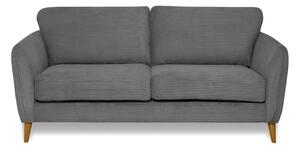 Ciemnoszara sztruksowa sofa 170 cm Paris – Scandic