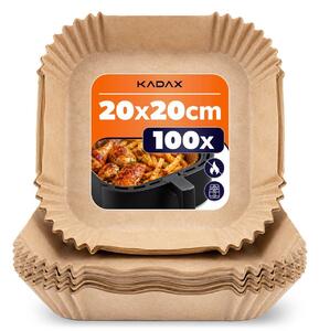Wklady do Air Fryer Carmino 20 x 20 cm 100 szt