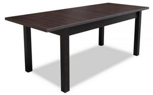 Zestaw mebli bukowy stół rozkładany laminat RS-19 + 6 krzeseł tapicerowanych