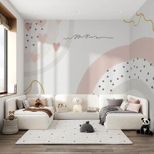 Fototapety Tęcza, Fototapety Dziecięce, Fototapeta tęcza dla dzieci, u99373 : Uwalls.pl