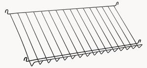 Półka String System, S 78 x G 30 cm