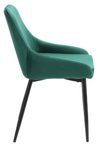 MebleMWM Krzesło Floyd Velvet zielone