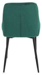 MebleMWM Krzesło Floyd Velvet zielone