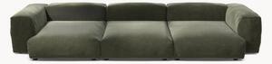 Sofa modułowa z aksamitu Vetsak (4-osobowa)