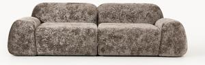 Sofa modułowa Teddy-Bouclé Wolke (3-osobowa)