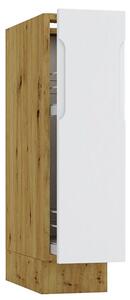 Szafka cargo 20 cm dąb artisan + szary L4-R19
