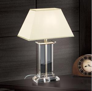 Orion Orion LA 4-1202 - Kryształowa lampa stołowa VERONIQUE 1xE27/60W/230V kremowy/przezroczysty OR0063