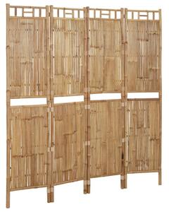 Parawan 4-panelowy, bambusowy, 160 x 180 cm