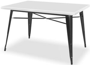Biały metalowy stół do restauracji - Mixo 4X