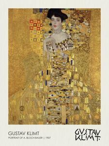 Reprodukcja Portrait of Adele Bloch-Bauer I 1907, Gustav Klimt