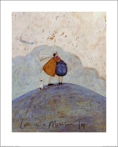 Druk artystyczny Sam Toft - Love on a Mountain Top