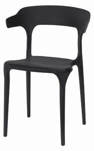 MebleMWM Krzesła nowoczesne czarne ULME ▪️ 3548 4 sztuki