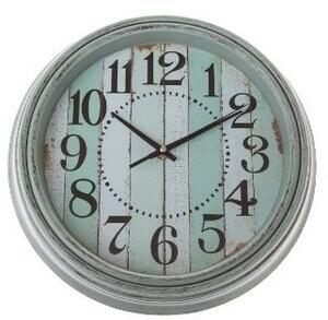 Zegar ścienny Stripes, śr. 30,5 cm, plastik