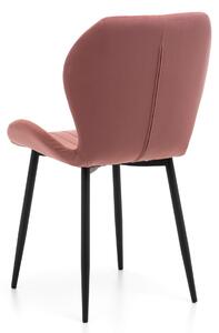 MebleMWM Krzesło tapicerowane różowe ART223C