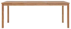 Stół ogrodowy, 200x100x77 cm, lite drewno teakowe