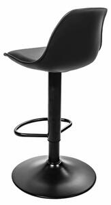 MebleMWM Krzesło barowe HOGA ▪️ 3773 ▪️ czarny / baza czarna