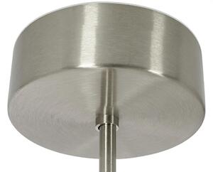 MebleMWM Lampa wisząca CANDELABR PREMIUM 14 srebrna - aluminium, szkło