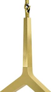 EMWOmeble Lampa wisząca CANDELABR 14 złota - aluminium, szkło