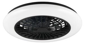 Lampa sufitowa LED w kolorze matowej czerni Stralsund – Reality