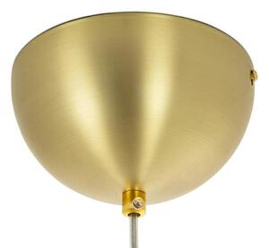 EMWOmeble Lampa wisząca ILLUSION S 45 złota - LED, metal