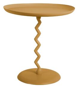 Metalowy okrągły stolik ø 40 cm Zig Zag – Leitmotiv