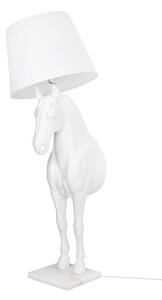 EMWOmeble Lampa podłogowa KOŃ HORSE STAND S biała - włókno szklane