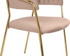 MebleMWM Krzesło barowe MARGO khaki / beżowe