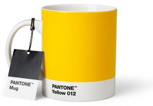 Żółty ceramiczny kubek 375 ml Yellow 012 – Pantone