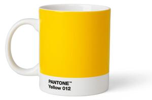 Żółty ceramiczny kubek 375 ml Yellow 012 – Pantone