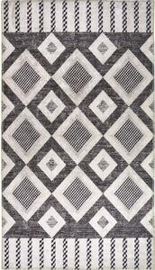 Szary dywan odpowiedni do prania 150x80 cm – Vitaus